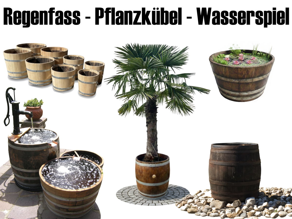 Gartenfässer